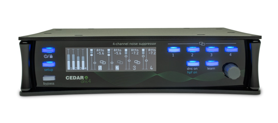 CEDAR Audio DNS 4 noise suppressor 數字效果處理器