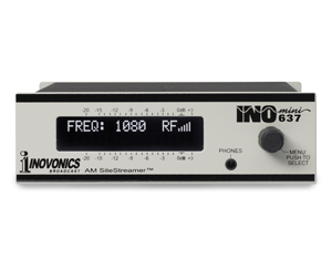 Inovonics 637用于遠程信號監測AM信號接收器