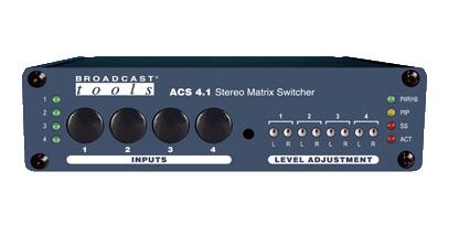 Broadcast Tools ACS 4.1 立體聲矩陣切換器